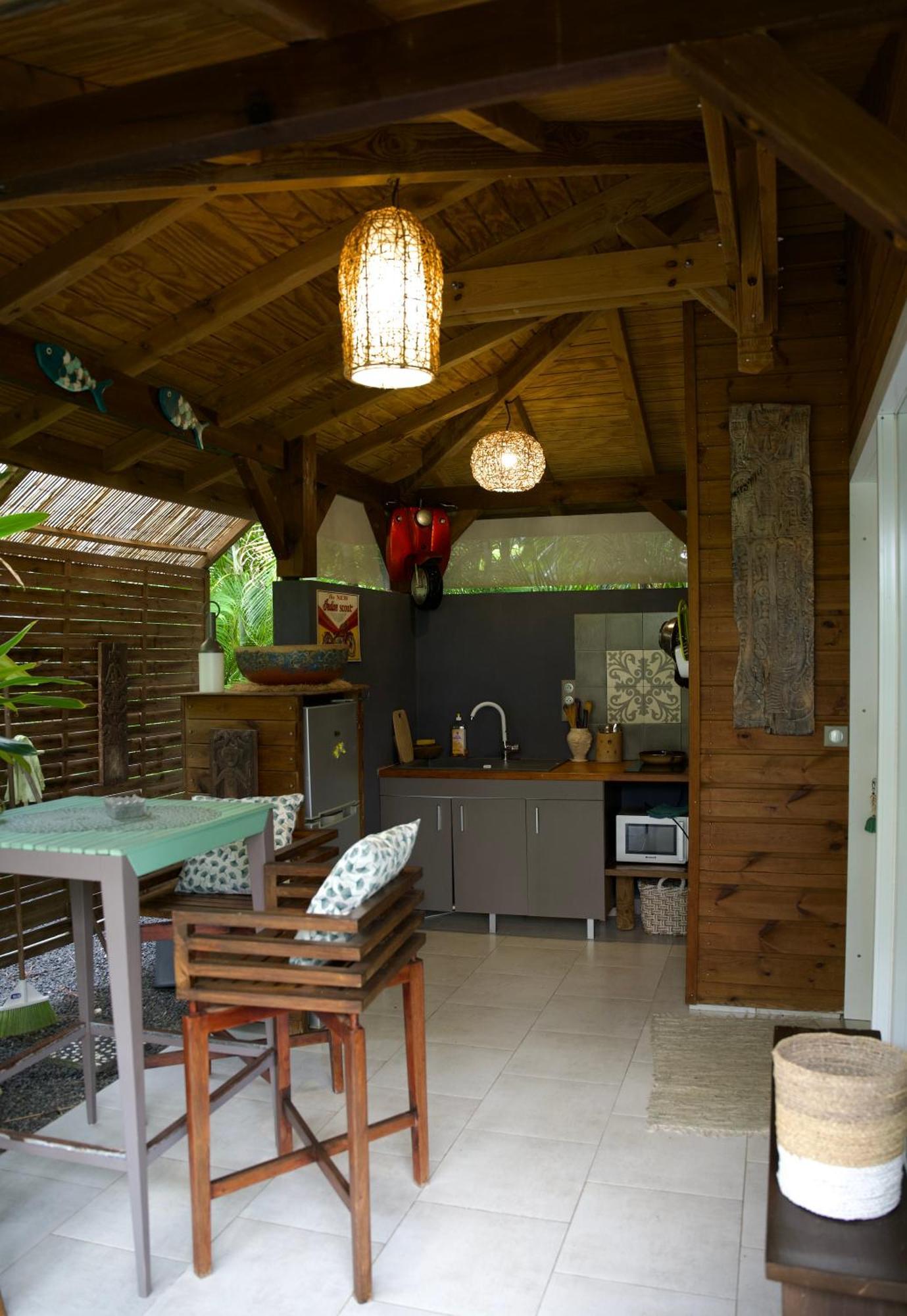 The Bluebamboo Hotel Le Moule Exterior foto